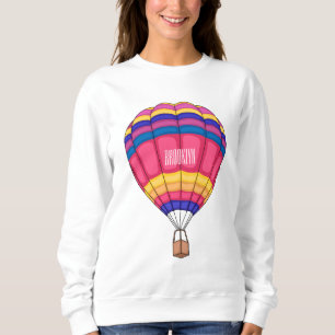 Sudadera Ilustracion personalizado de globo aerostático