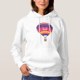 Sudadera Ilustracion personalizado de globo aerostático