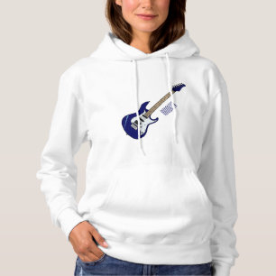 Sudadera Ilustracion personalizado de guitarra eléctrica