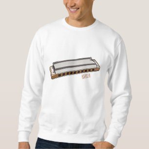 Sudadera Ilustracion personalizado de Harmonica