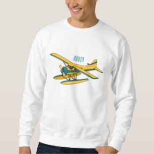 Sudadera Ilustracion personalizado de hidroavión