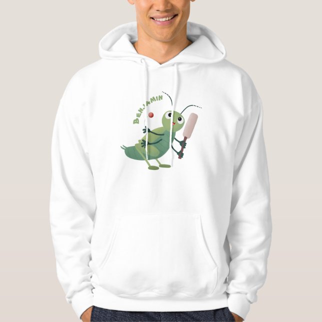 Sudadera Ilustracion personalizado de insectos de cricket v (Anverso)