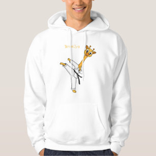 Sudadera Ilustracion personalizado de Kung Fu giraffe