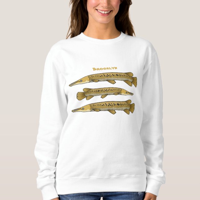 Sudadera Ilustracion personalizado de lagarto (Anverso)