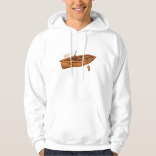 Sudadera Ilustracion personalizado de lancha dorada