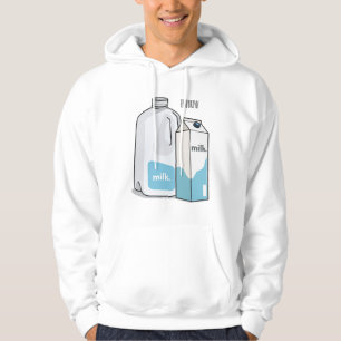 Sudadera Ilustracion personalizado de leche