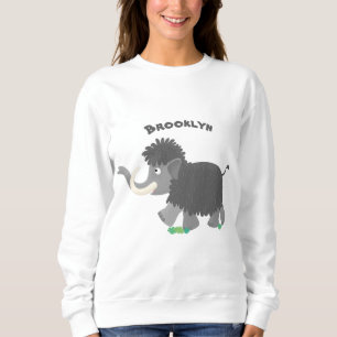 Sudadera Ilustracion personalizado de mamut torpe
