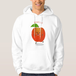 Sudadera Ilustracion personalizado de manzana bailando a la