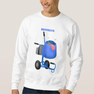 Sudadera Ilustracion personalizado de mezclador de cemento