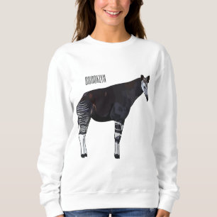 Sudadera Ilustracion personalizado de Okapi
