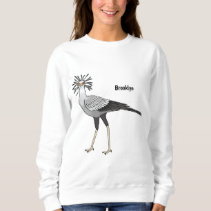 Sudadera Ilustracion personalizado de pájaro de Secretario