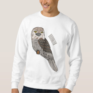 Sudadera Ilustracion personalizado de pájaro de Tawny