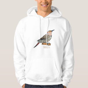 Sudadera Ilustracion personalizado de pájaro parpadeante de
