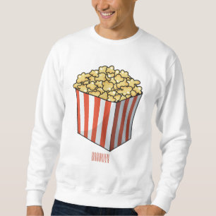 Sudadera Ilustracion personalizado de palomitas