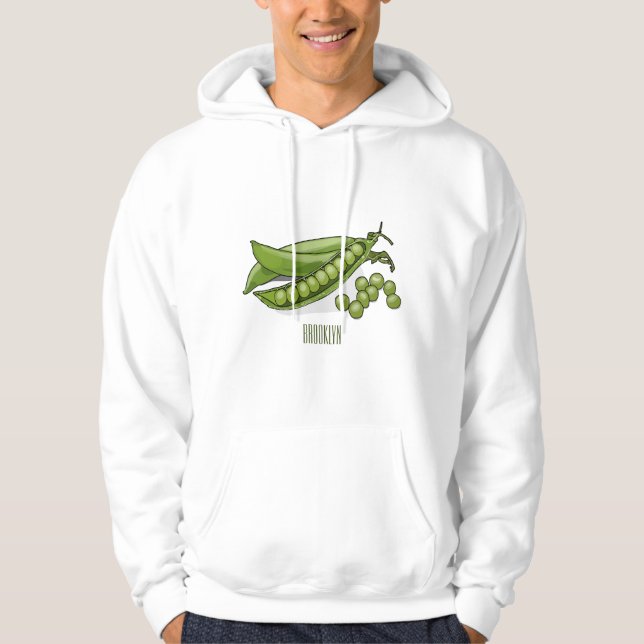 Sudadera Ilustracion personalizado de Pea (Anverso)