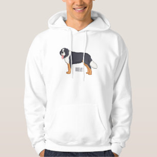 Sudadera Ilustracion personalizado de perro de montaña de B
