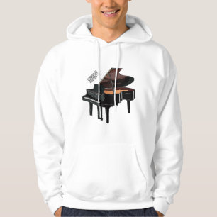 Sudadera Ilustracion personalizado de piano