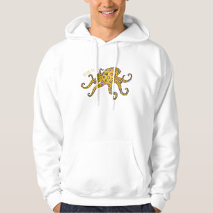 Sudadera Ilustracion personalizado de pulpo de anillo azul