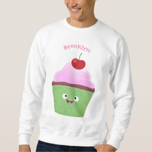 Sudadera Ilustracion personalizado de quequitos alegres