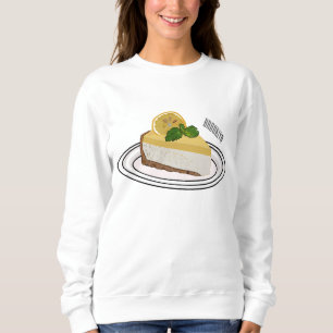 Sudadera Ilustracion personalizado de queso de limón