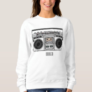 Sudadera Ilustracion personalizado de radio