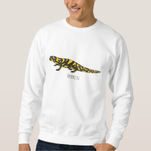 Sudadera Ilustracion personalizado de salamandra tigre