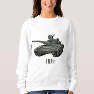 Sudadera Ilustracion personalizado de tanques