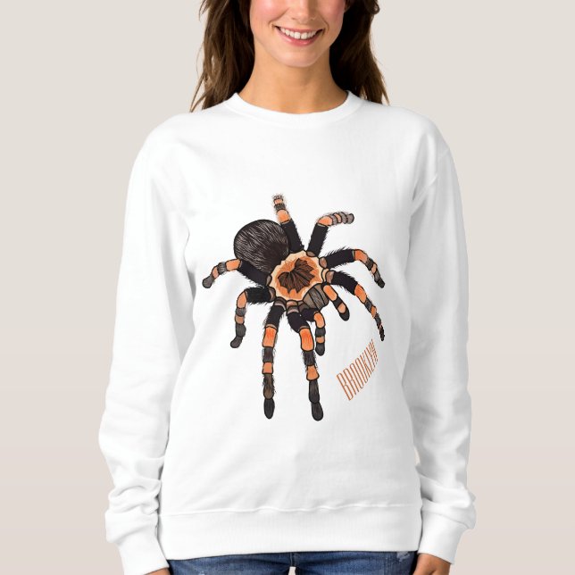 Sudadera Ilustracion personalizado de Tarantula (Anverso)