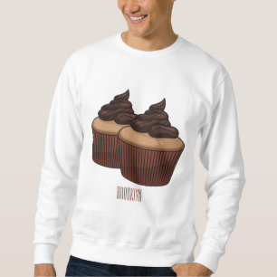 Sudadera Ilustracion personalizado de tarta