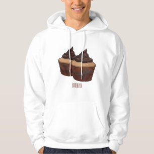 Sudadera Ilustracion personalizado de tarta