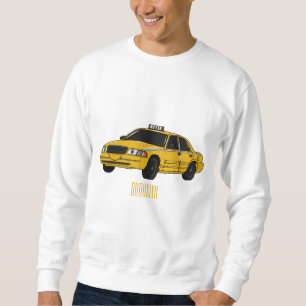 Sudadera Ilustracion personalizado de taxi