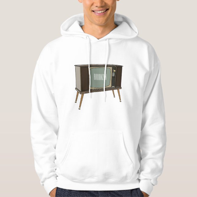 Sudadera Ilustracion personalizado de televisión (Anverso)