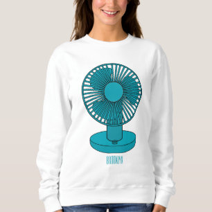 Sudadera Ilustracion personalizado de ventilador