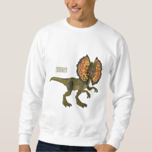 Sudadera Ilustracion personalizado Dilophosaurus