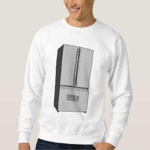 Sudadera Ilustracion personalizado frigorífico de puerta fr