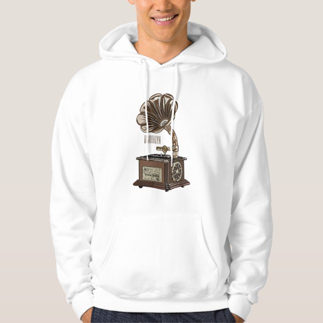 Sudadera Ilustracion personalizado girable (Anverso)