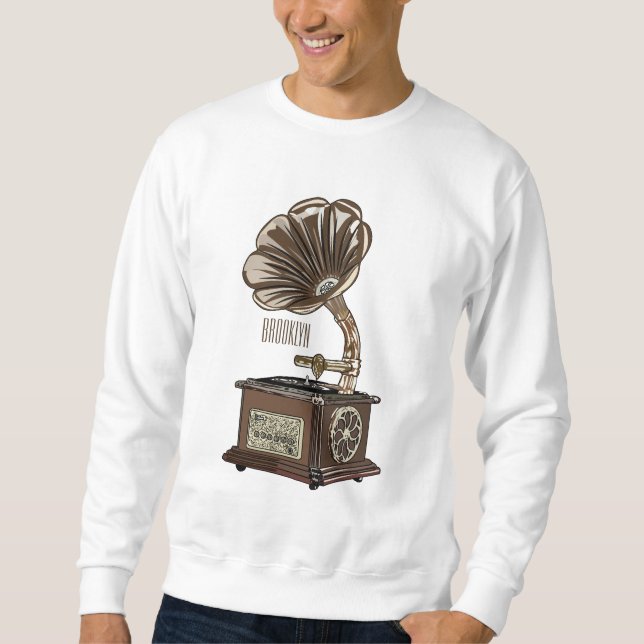 Sudadera Ilustracion personalizado girable (Anverso)