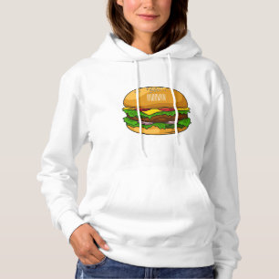 Sudadera Ilustracion personalizado Hamburger