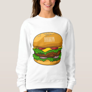 Sudadera Ilustracion personalizado Hamburger