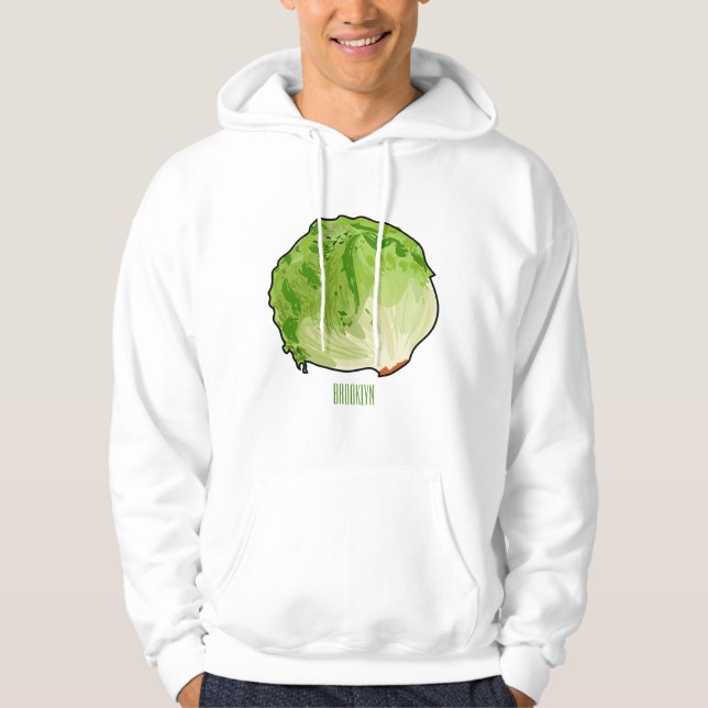 Sudadera Ilustracion personalizado Lettuce (Anverso)