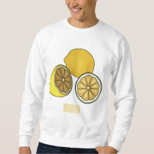 Sudadera Ilustracion personalizado limón