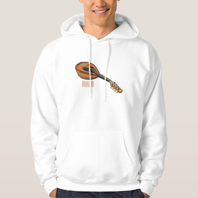 Sudadera Ilustracion personalizado Mandolin (Anverso)