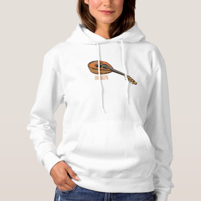 Sudadera Ilustracion personalizado Mandolin (Anverso)