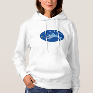 Sudadera Ilustracion personalizado pescador hambriento de b