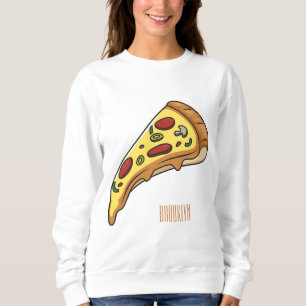 Sudadera Ilustracion personalizado Pizza