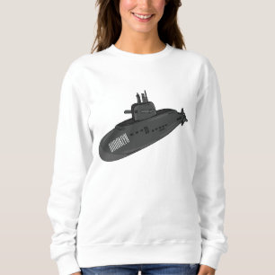 Sudadera Ilustracion personalizado submarino