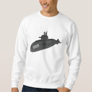 Sudadera Ilustracion personalizado submarino
