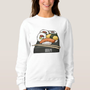 Sudadera Ilustracion personalizado Sushi