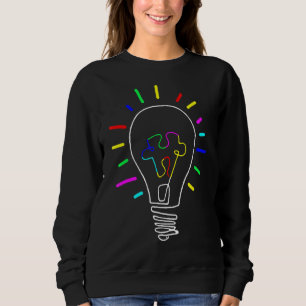 Sudadera Ilustracion único de autismo para concientizar sob