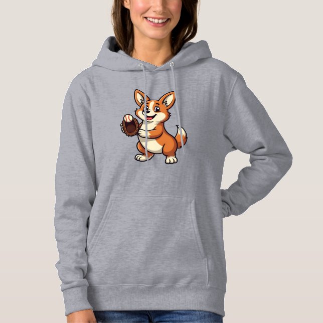 Sudadera Ilustración vectorial de dibujos animados de catch (Anverso)